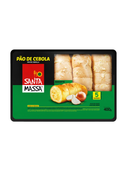 Pao Churrasco Santa Massa 400g Cebola